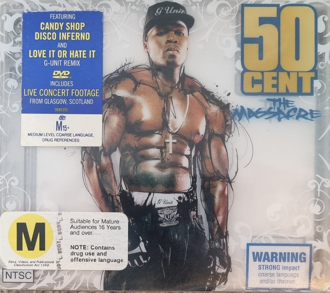 50 Cent - The Massacre (CD/DVD) - Vinyl Kitchen