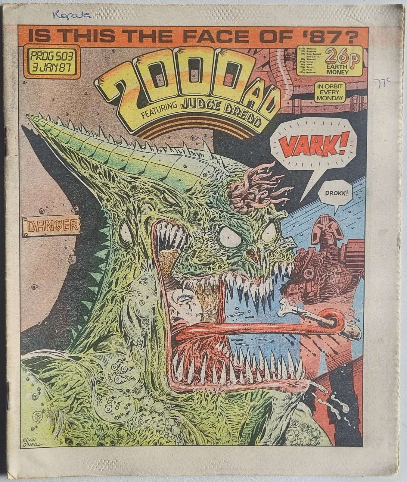 2000 AD Prog #503 Default Title