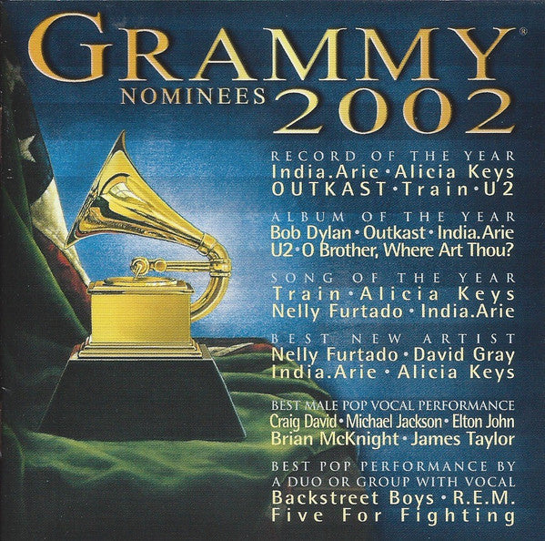 Various : Grammy Nominees 2002 (CD, Comp)