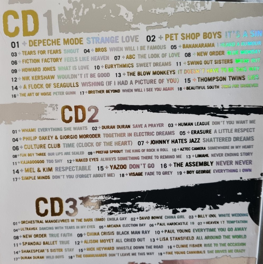 80s The British Invasion - 30th Anniversary (3 CD) - Vinyl Kitchen