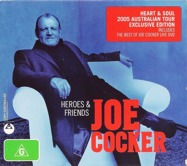 Joe Cocker : Heroes and Friends (CD, Album + DVD-V)