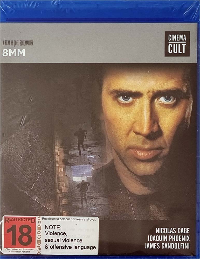 8MM (Blu Ray) Brand New - 1999 - Vinyl Kitchen