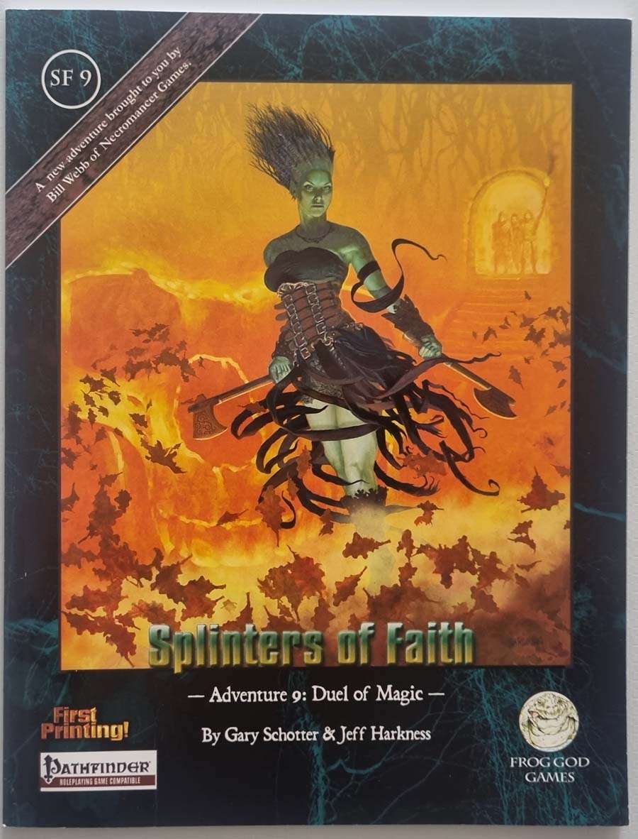 Duel of Magic: Splinters of Faith Pathfinder Module SF 9