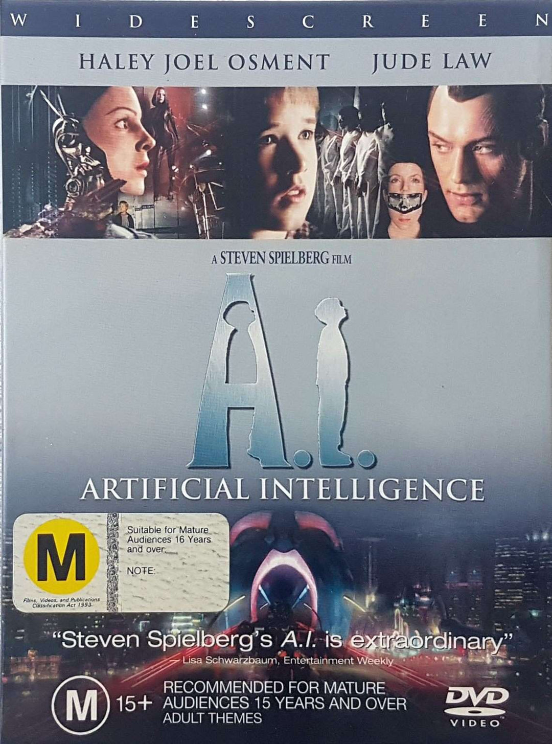 künstliche intelligenz film 2001 A.I Artificial Intelligence