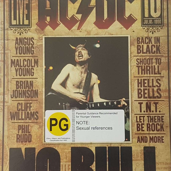 AC/DC No Bull - Director's Cut (DVD) Brand New (DVD)