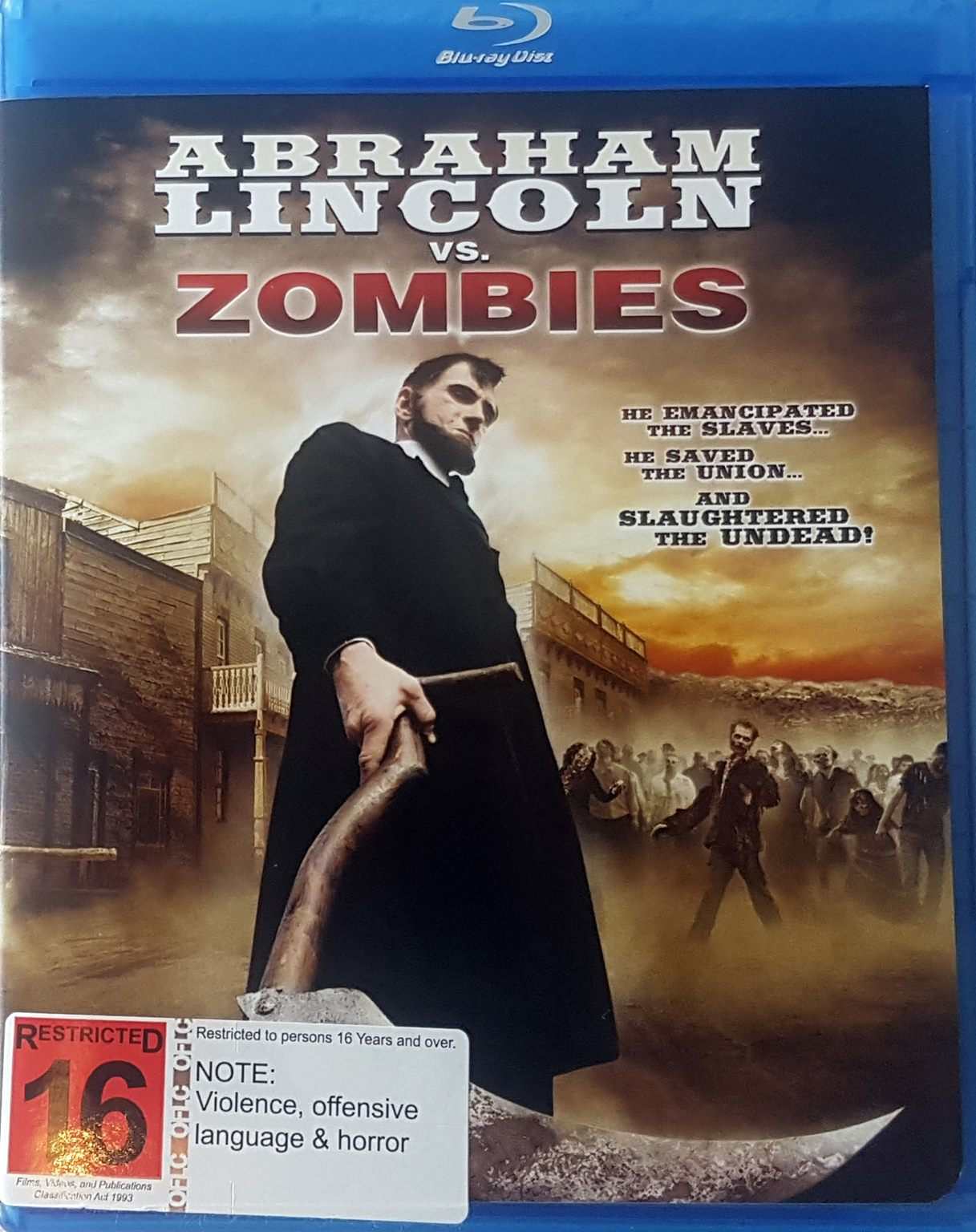 Abraham Lincoln vs. Zombies (Blu Ray) Default Title