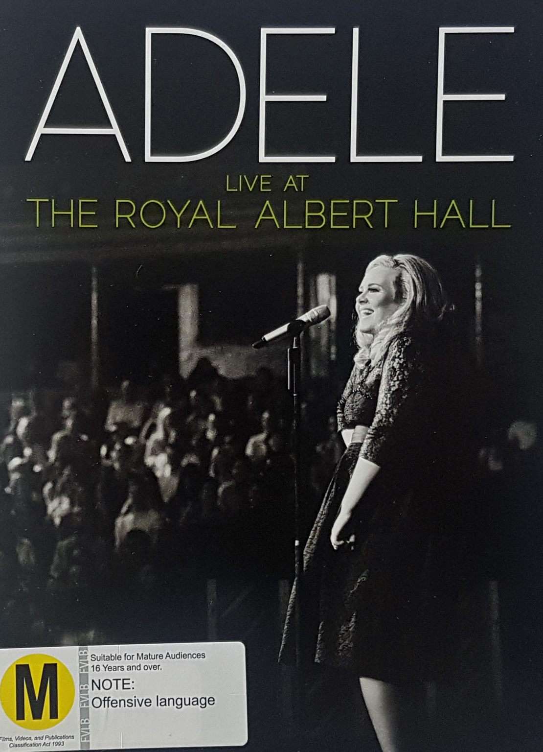 Adele Live at the Royal Albert Hall DVD/CD