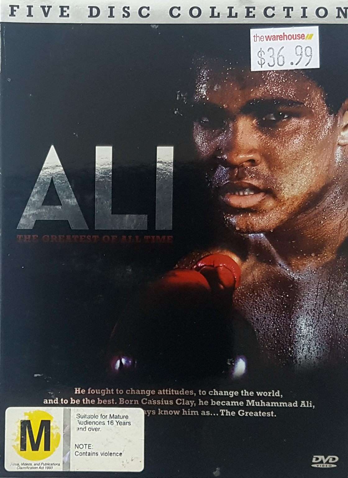 Ali: The Greatest of All Time Five Disc Collection