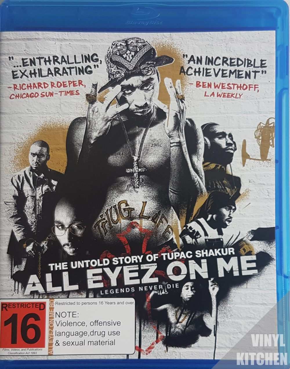All Eyez on Me (Tupac Shakur) (Blu Ray) Default Title