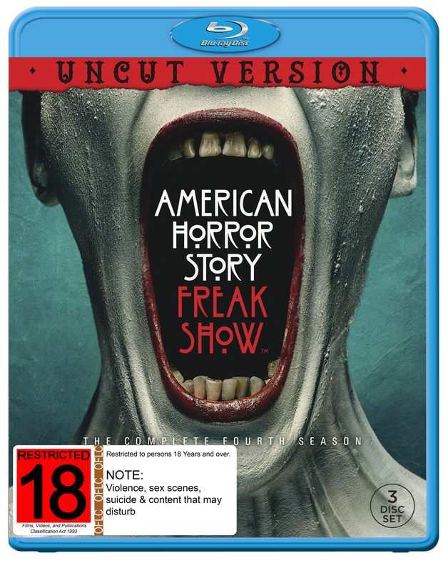 American Horror Story: Freak Show - Season Four (Blu Ray) Default Title