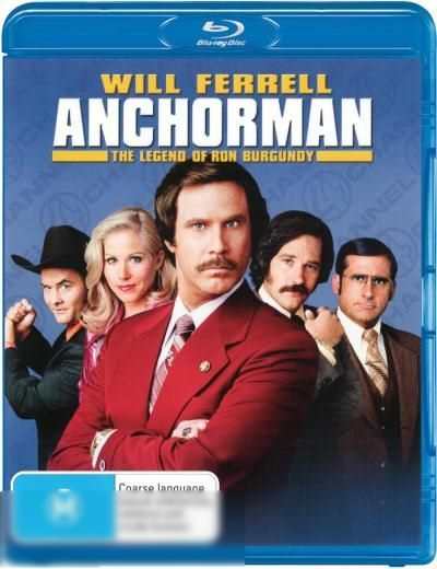 Anchorman: The Legend of Ron Burgandy (Blu Ray) Default Title