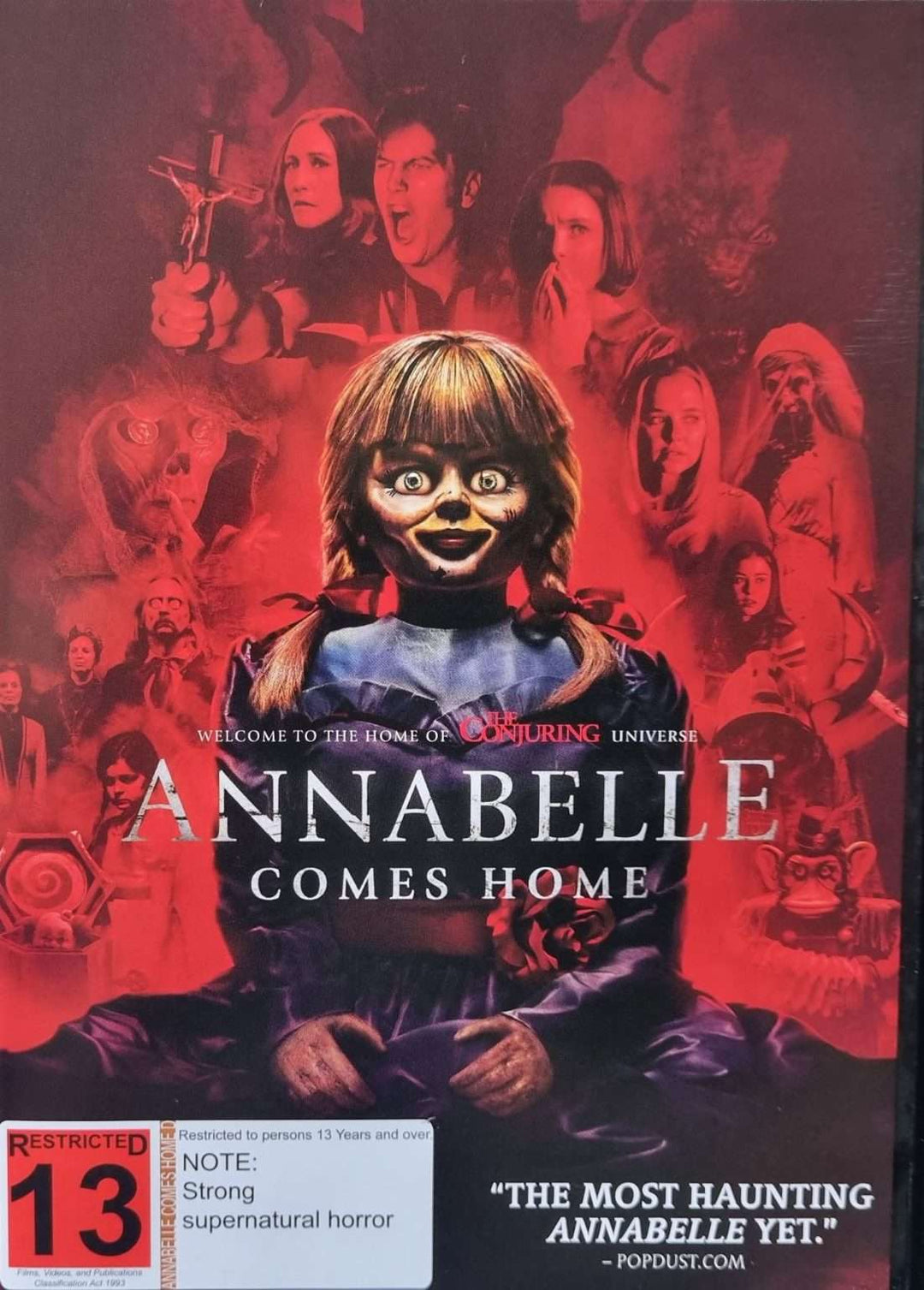 Horror Movie Annabelle Pelicula 2019 Annabelle Comes Home 2019 (DVD)