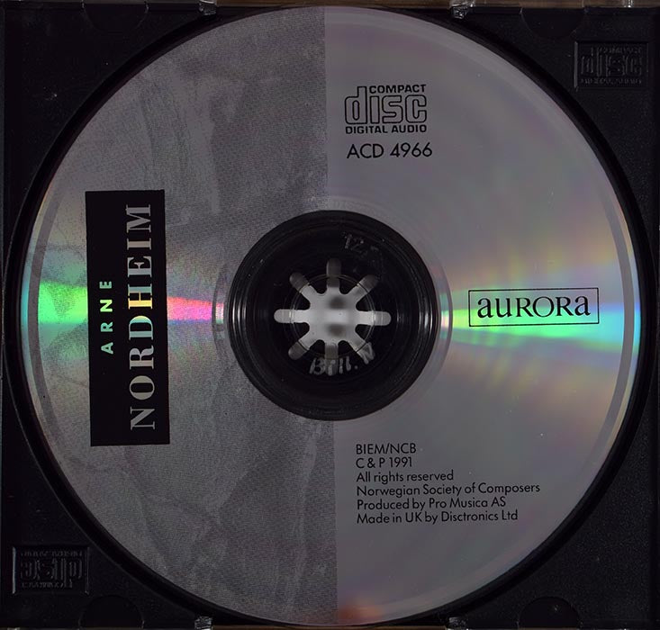 Arne Nordheim - Tenebrae / Magma (CD)
