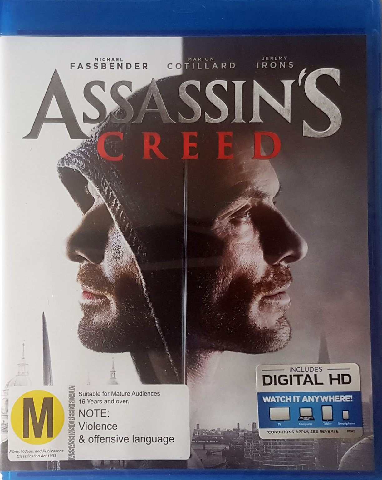 Assassin's Creed (Blu Ray) Brand New