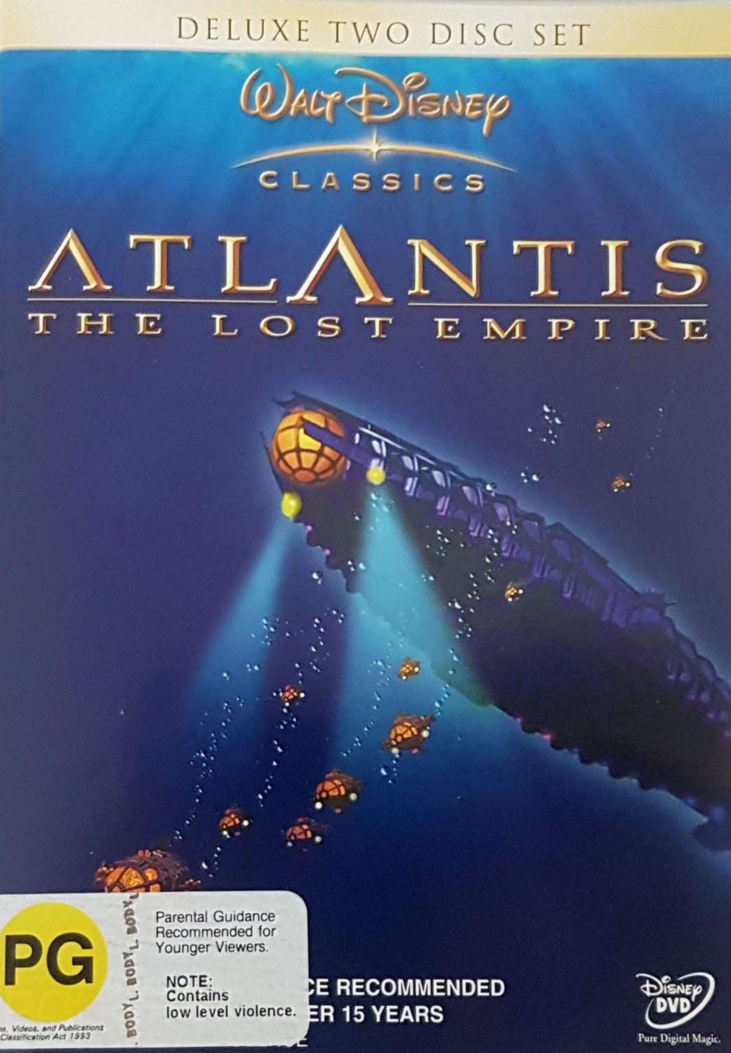Atlantis: The Lost Empire Two Disc Deluxe Set