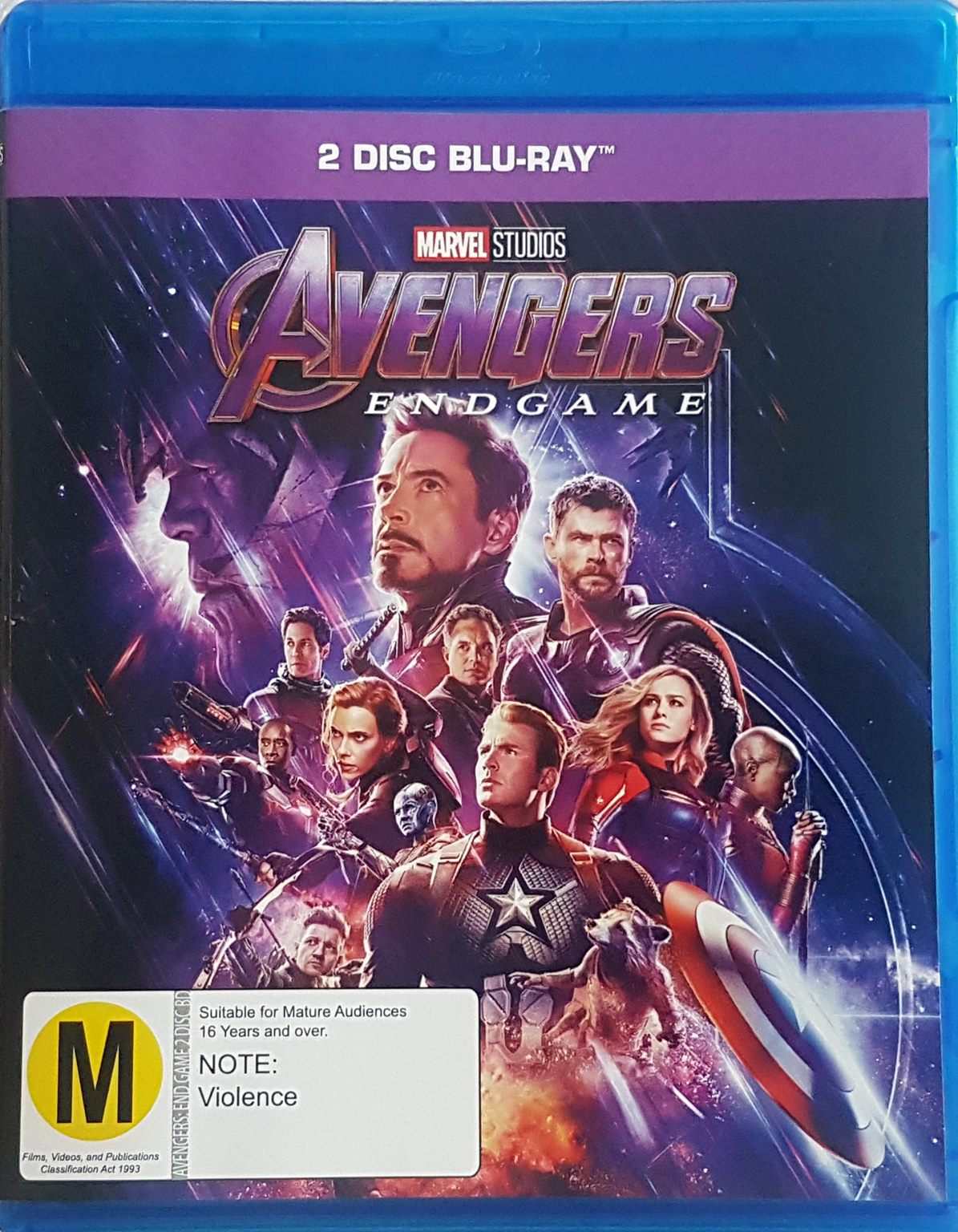 Avengers Endgame Blu Ray 2 Disc Version - Brand New