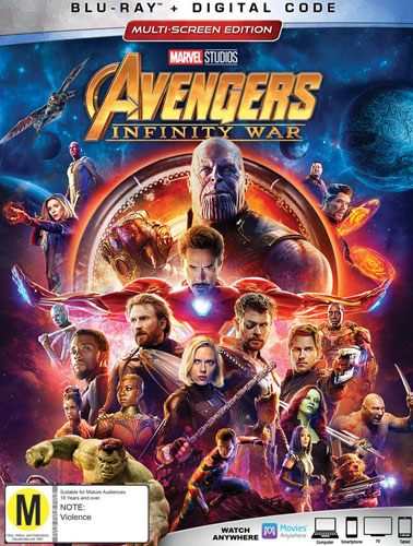 Avengers Infinity War (Blu Ray) Default Title