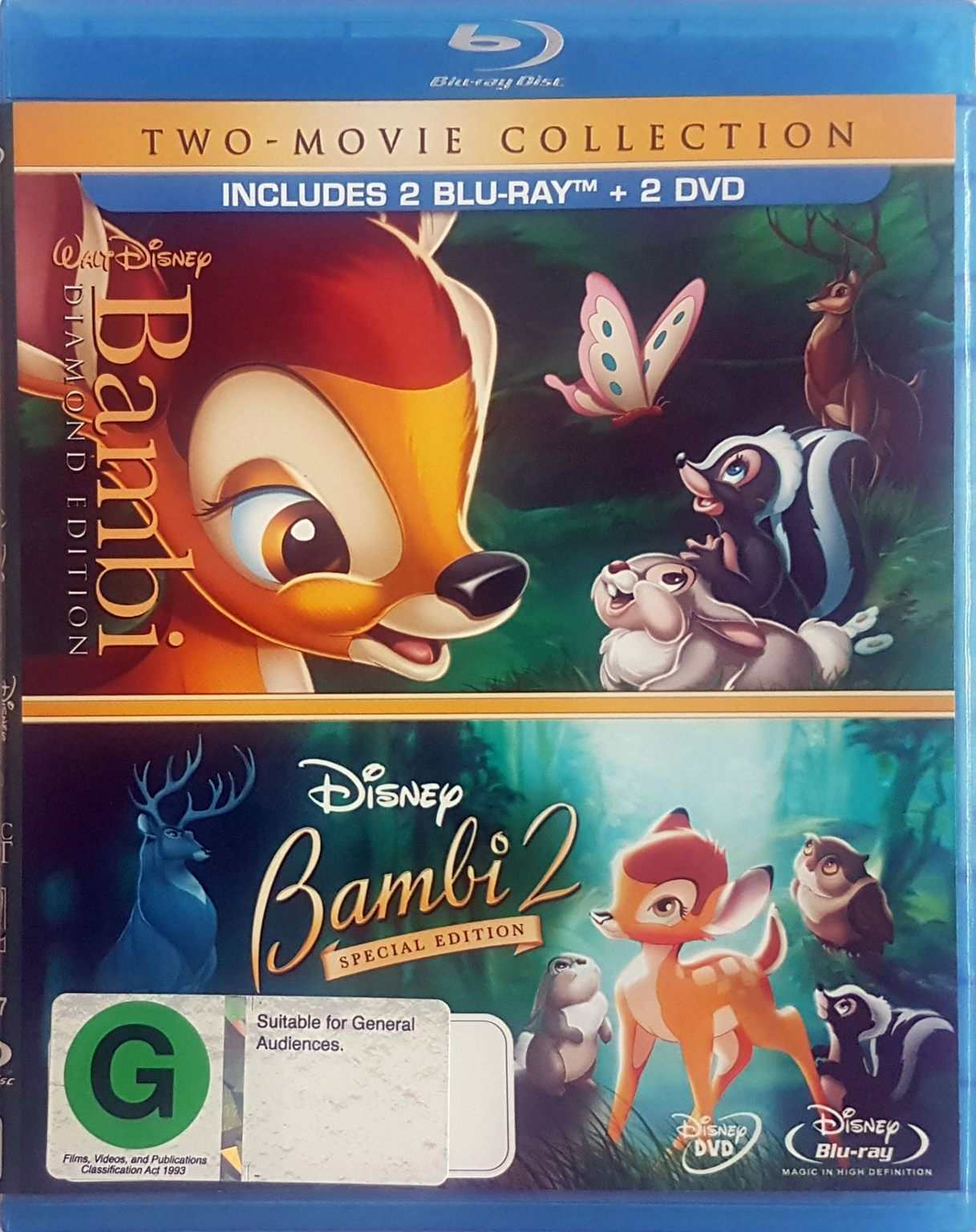 Bambi / Bambi 2 Blu Ray