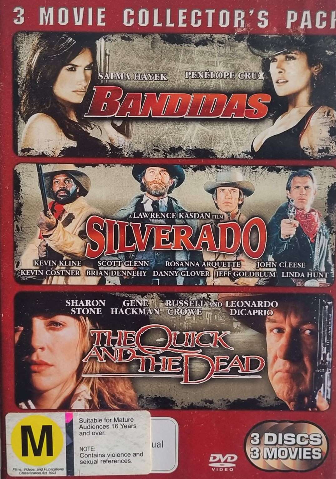 Bandidas / Silverado / The Quick and the Dead