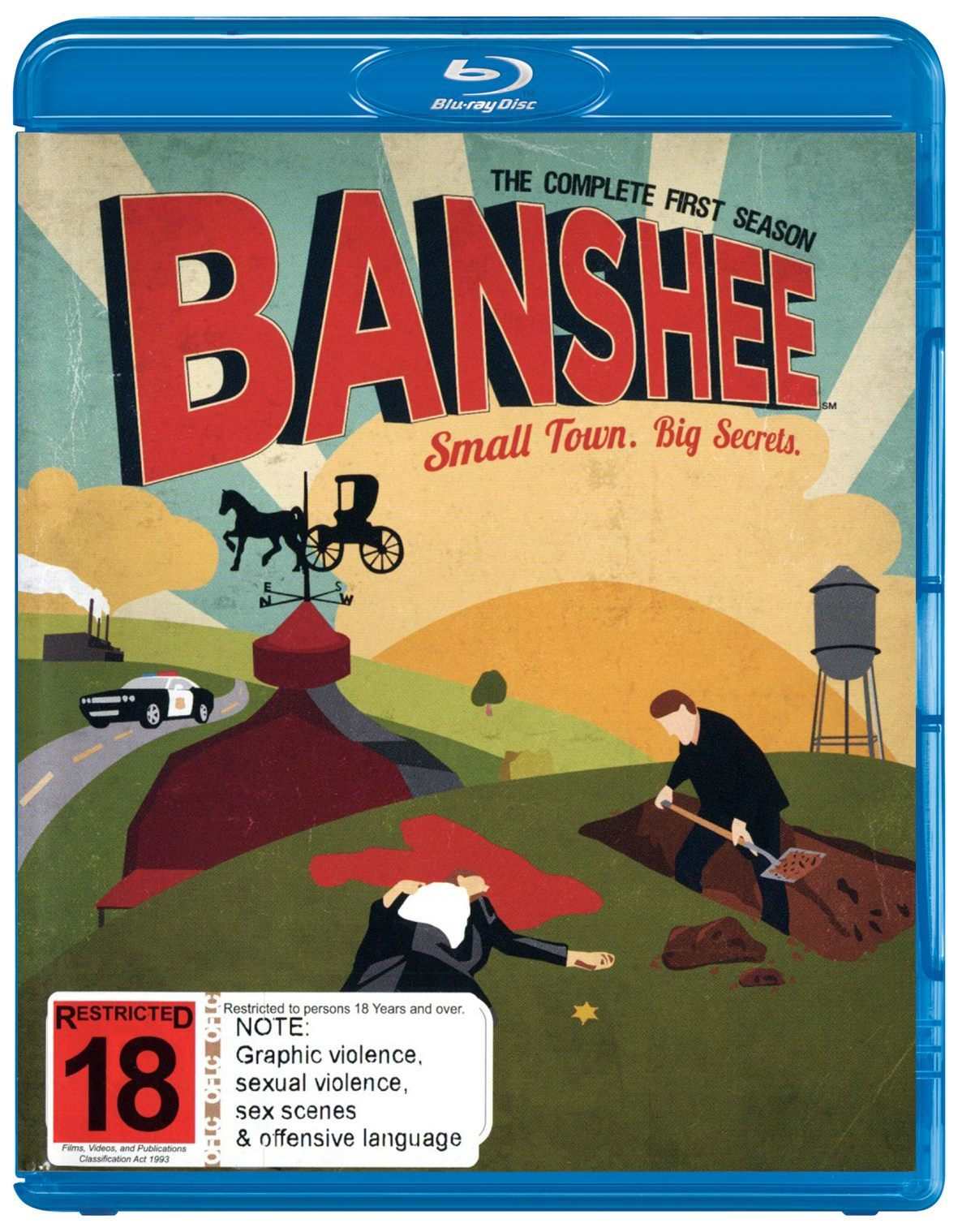 Banshee The Complete First Season (Blu Ray) Brand New