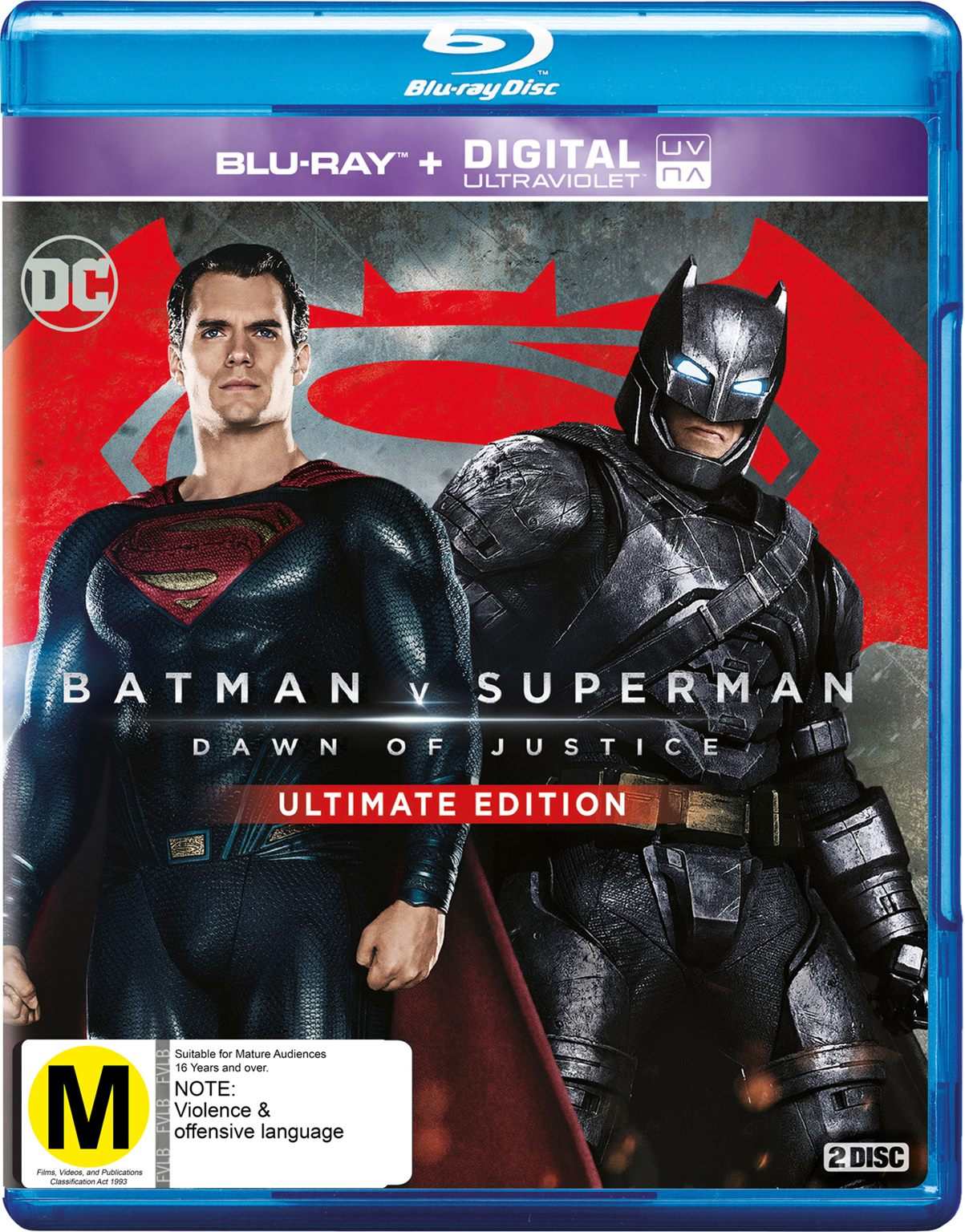 Batman vs Superman: Dawn of Justice Ultimate Edition (Blu Ray) Default Title