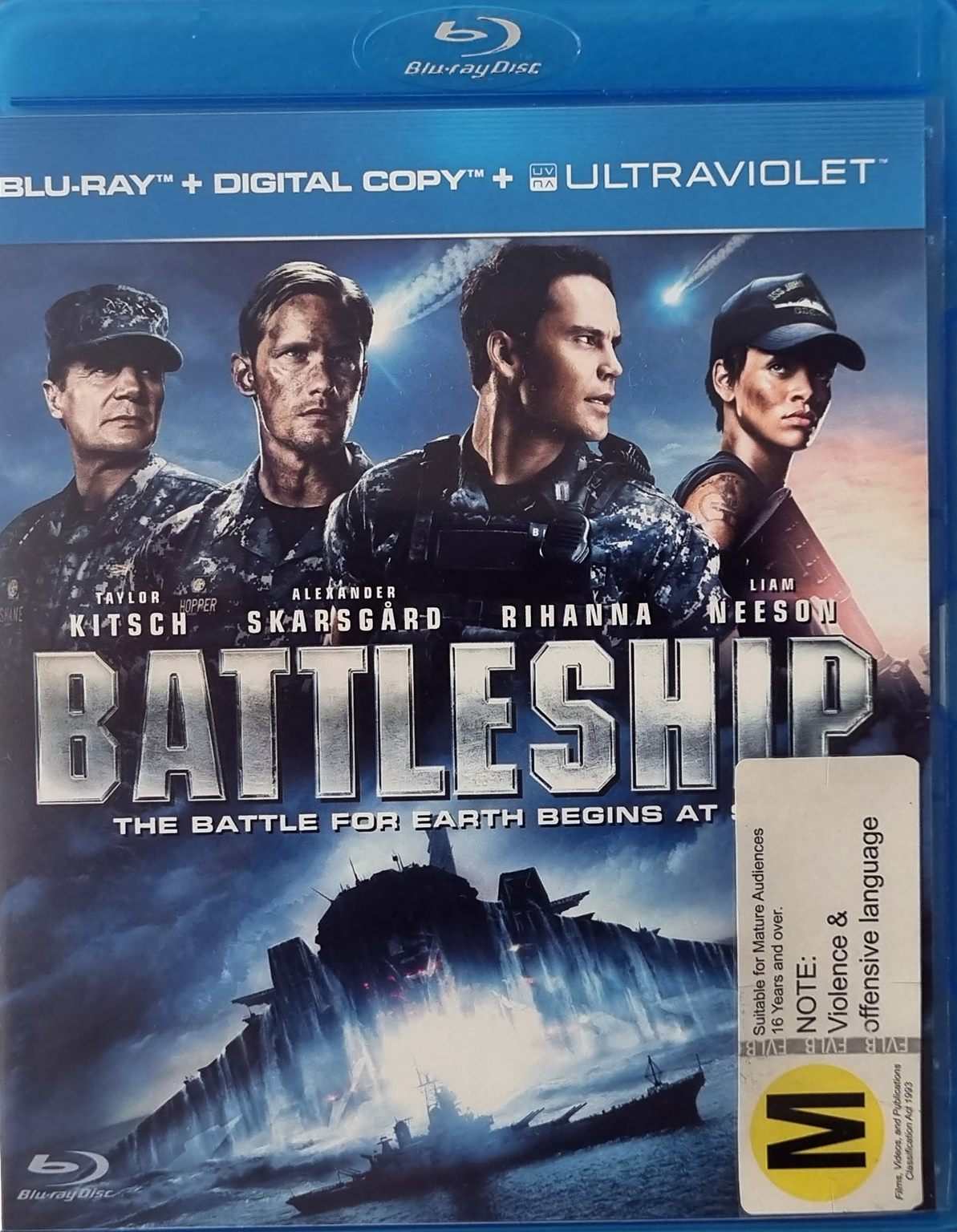 Battleship Blu Ray