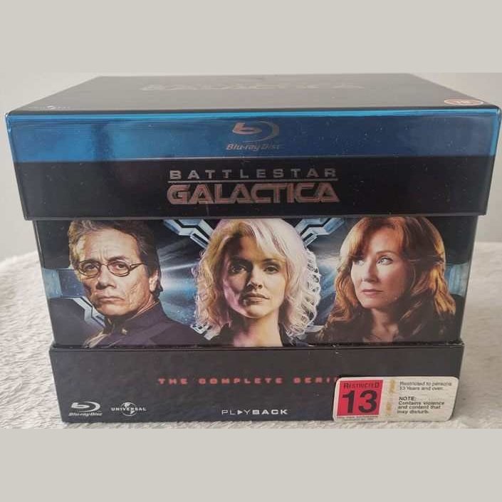 Battlestar Galactica Complete Series (Blu Ray) Default Title