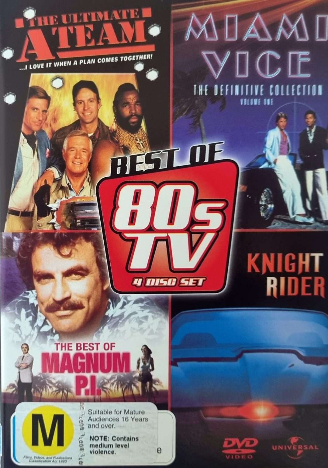 Best of 80s TV 4 Disc Set