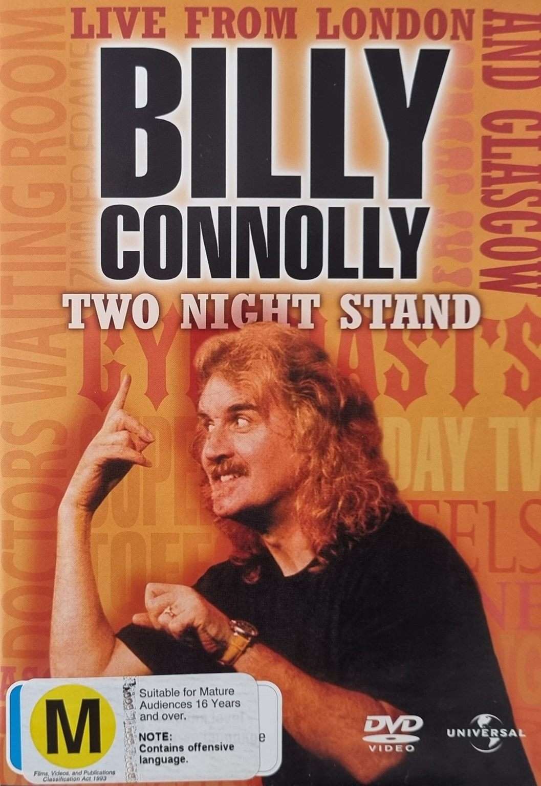 Billy Connolly: Two Night Stand Live from London and Glasgow