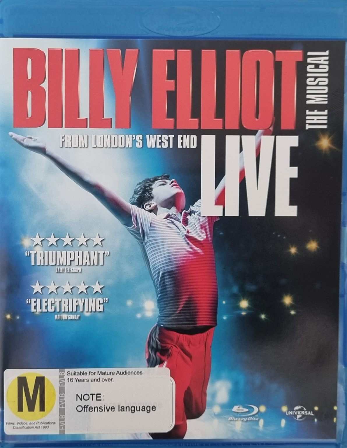 Billy Elliot Live: The Musical (Blu Ray) Default Title