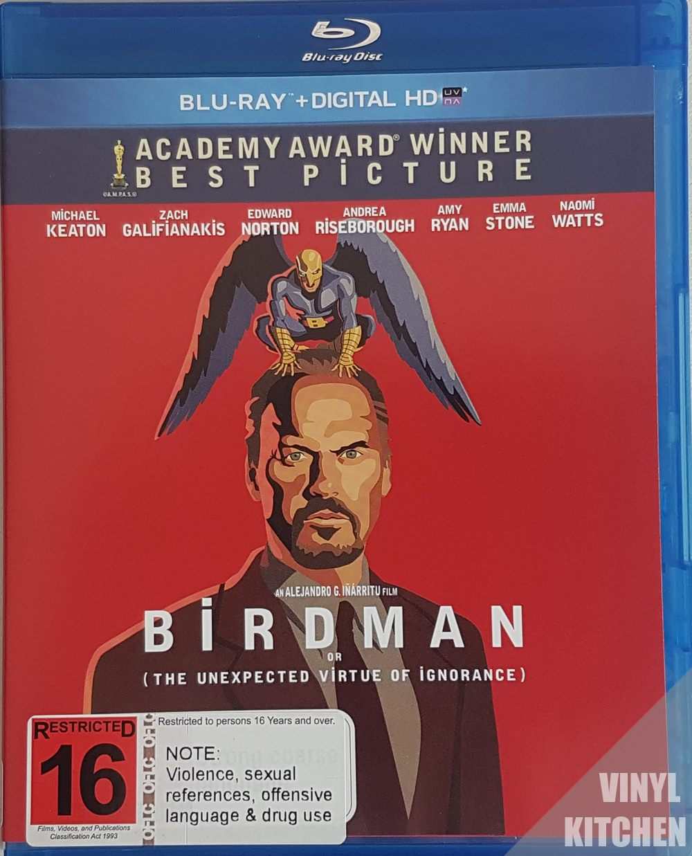 Birdman: Or (The Unexpected Virtue of Ignorance) (Blu Ray) Default Title