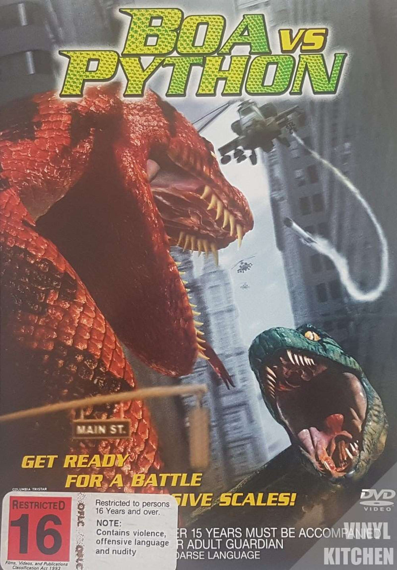 Boa vs Python - 2004 (DVD)