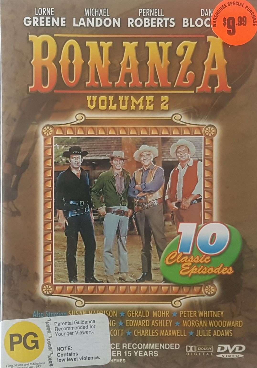 Bonanza Vol. 2 10 Episodes