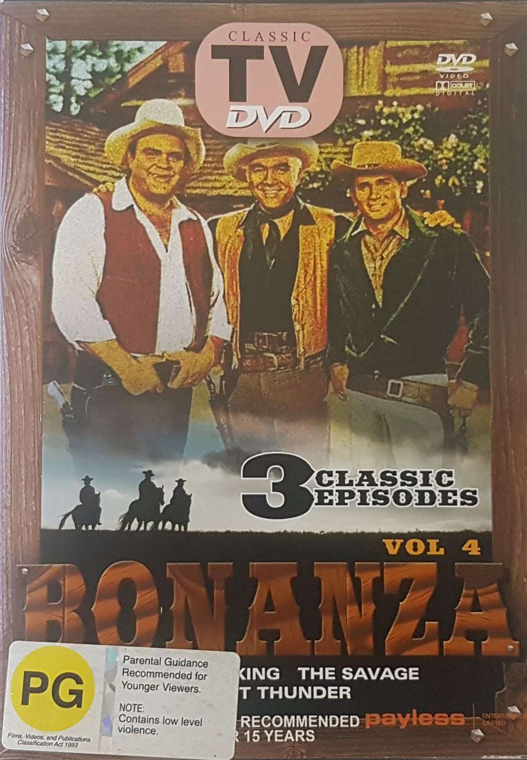 Bonanza Vol. 4 3 Episodes