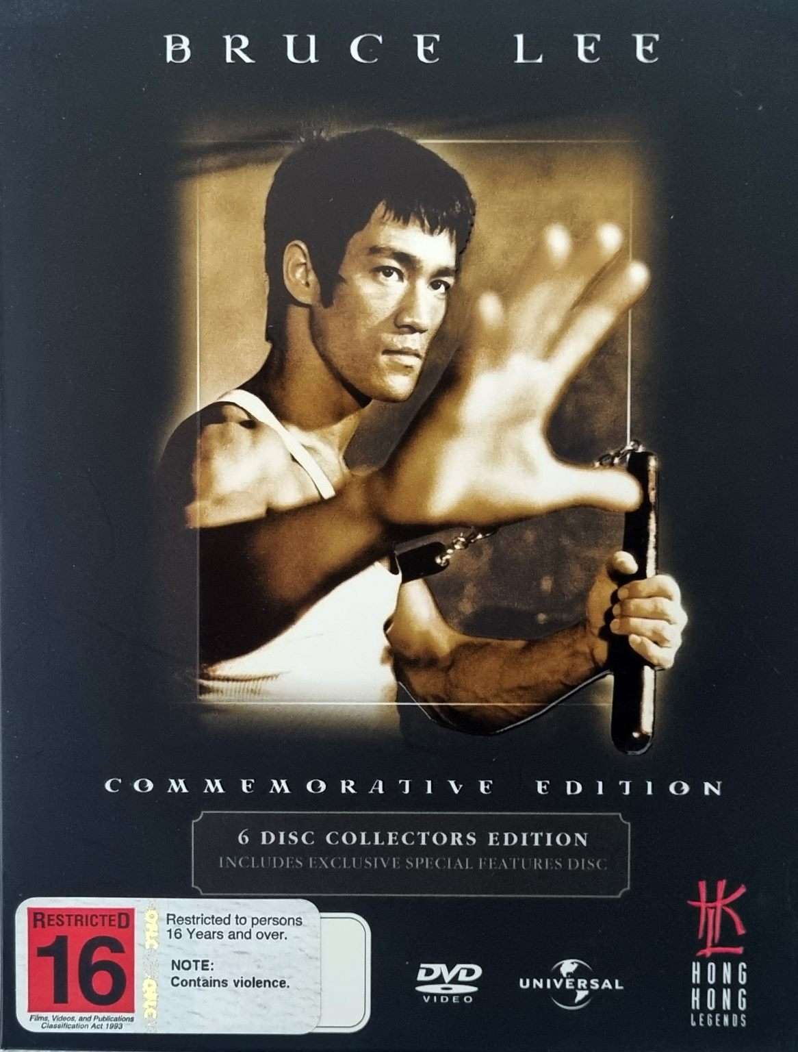 Bruce Lee Commemorative Big Boss, Fist of Fury, Way of the Dragon, Game of Death