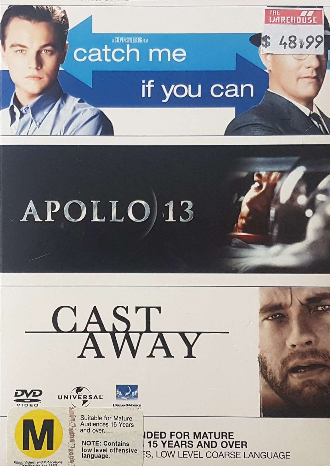 Catch Me if You Can / Apollo 13 / Cast Away