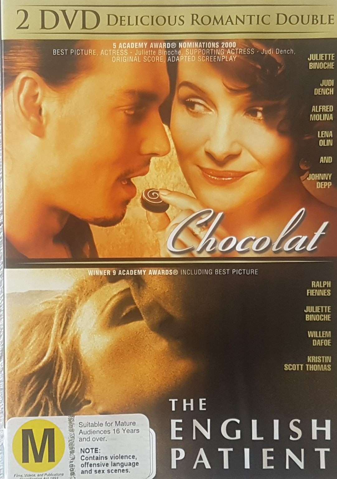 Chocolat / The English Patient