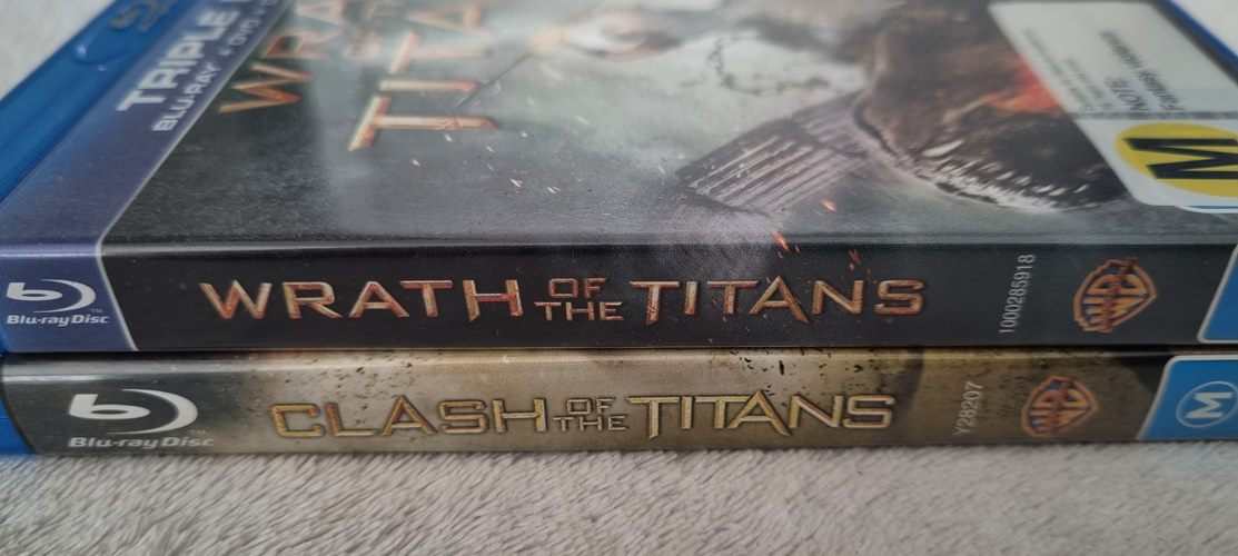 Clash of the Titans / Wrath of the Titans Blu Ray