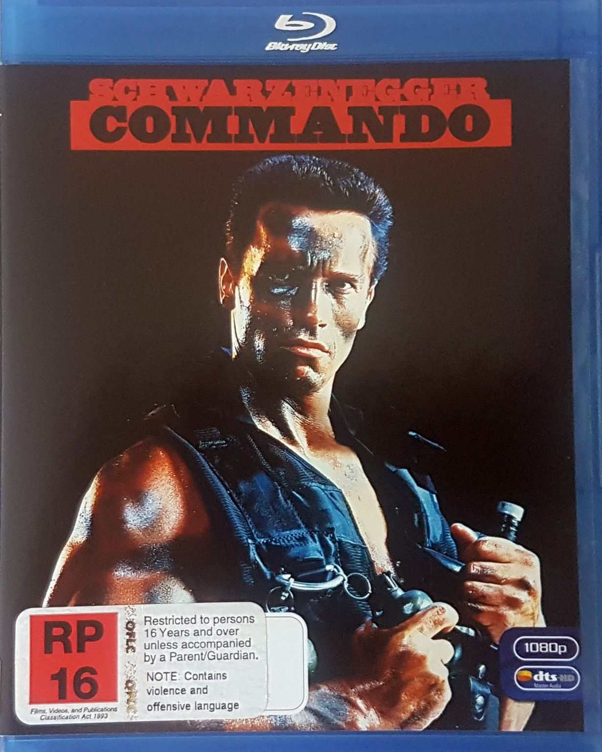 Commando Blu Ray Brand New