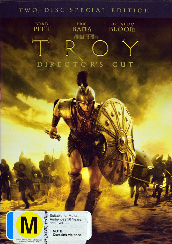 Troy - Director's Cut Two Disc Special Edition - 2004 (DVD)