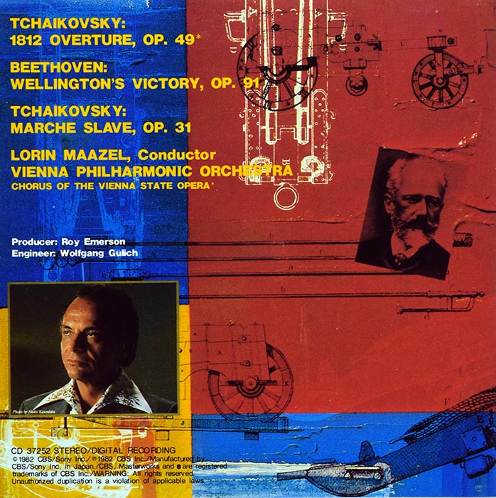 Tchaikovsky: 1812 Overture - Lorin Maazel Vienna Philharmonic (CD)