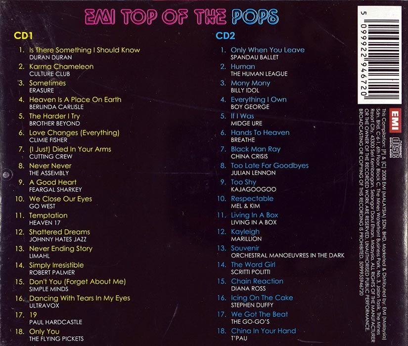 EMI Top of the Pops (2 CD)