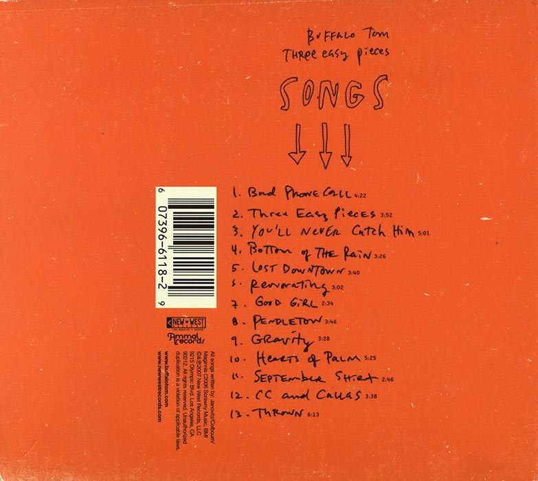 Buffalo Tom - Three Easy Pieces (CD)