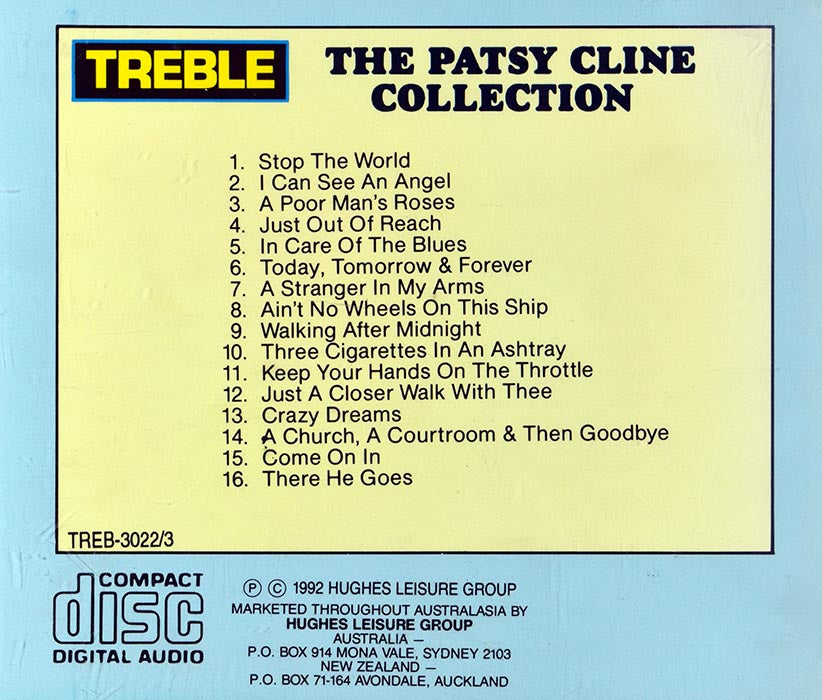 Patsy Cline - The Patsy Cline Collection 44 Great Favourites (3 CD)
