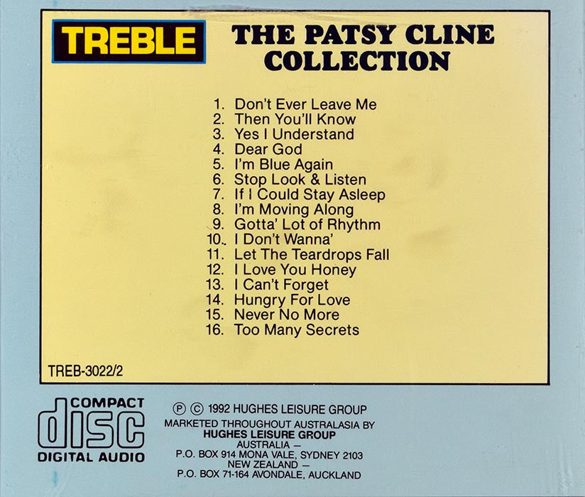 Patsy Cline - The Patsy Cline Collection 44 Great Favourites (3 CD)