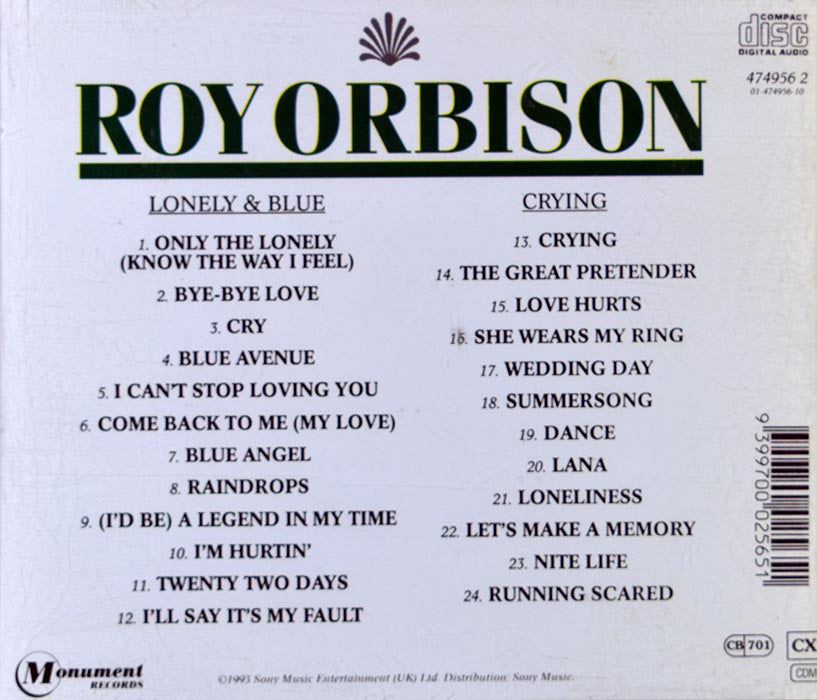 Roy Orbison - Two Classic Albums from Roy Orbison (CD)