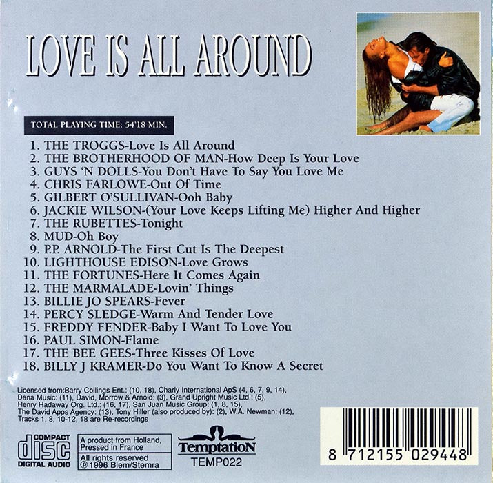 Love is All Around (CD)