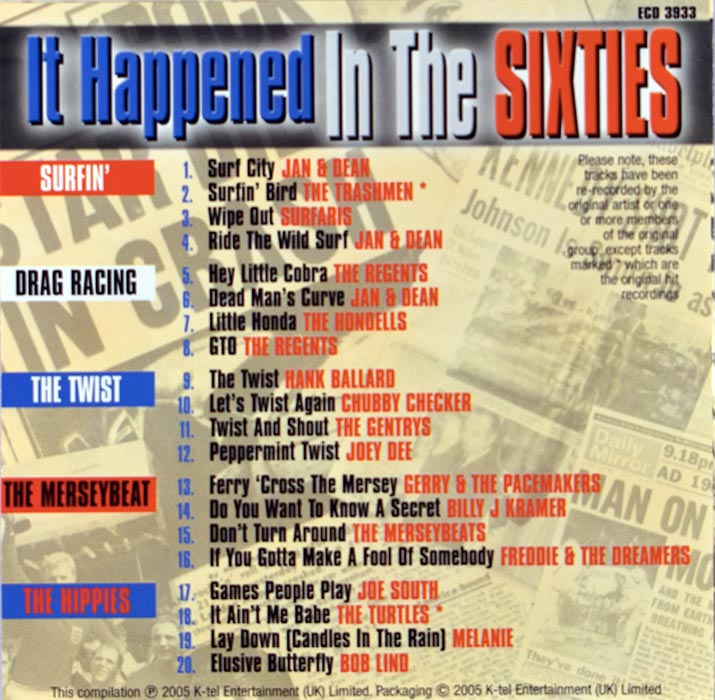 It Happened in the Sixties (CD)