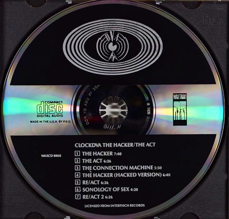 Clock DVA - The Hacker / The Act (CD)