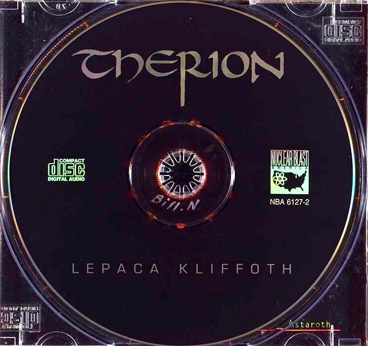 Therion - Lepaca Kliffoth (CD)